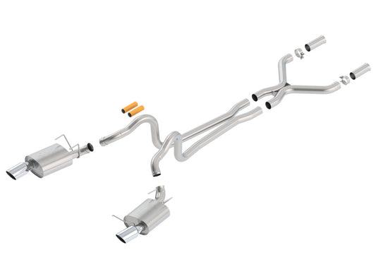 Borla ATAK Cat-Back Exhaust System for 2013-2014 Ford Mustang GT and Boss 302 5.0L V8 RWD