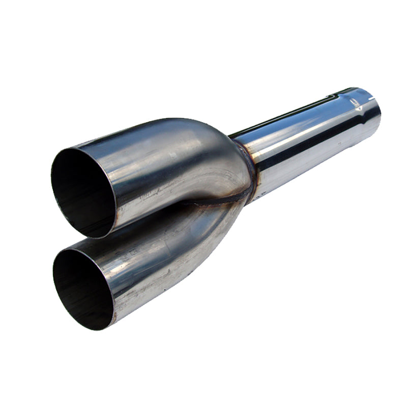 MBRP Armor Plus Dual Muffler Delete Pipe for 2006-2007 Ford F-250 Super Duty – 4-inch Inlet and Outlet