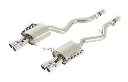 Borla ATAK Axle-Back Exhaust System for 2010-2013 Chevrolet Camaro with Ground Effects Package - 6.2L V8