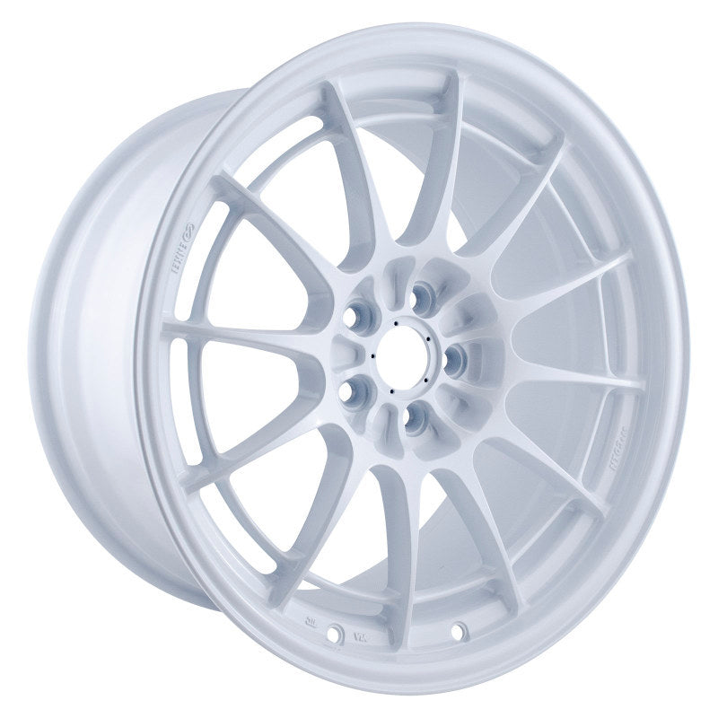 Enkei NT03+M 18x9.5 Vanquish White Wheel with 5x114.3 Bolt Pattern and +40mm Offset
