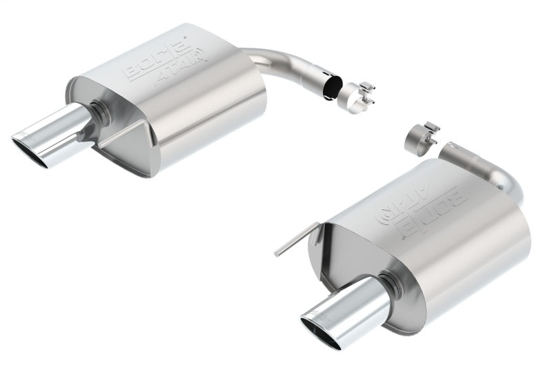 Borla ATAK Axle-Back Exhaust System for 2015-2018 Ford Mustang 2.3L EcoBoost and V6 Models