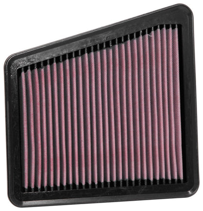 K&N 2018 Kia Stinger L4-2.0L F/I Replacement Drop-In Air Filter by K&N Engineering