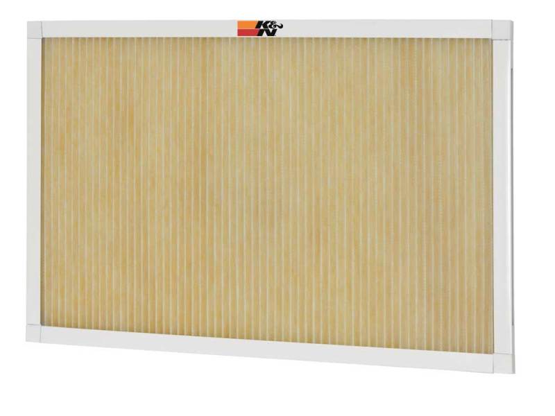 K&N Engineering HVAC Filter 20 x 30 x 1 Part HVC-12030 - Washable and Reusable Pleated Synthetic Media