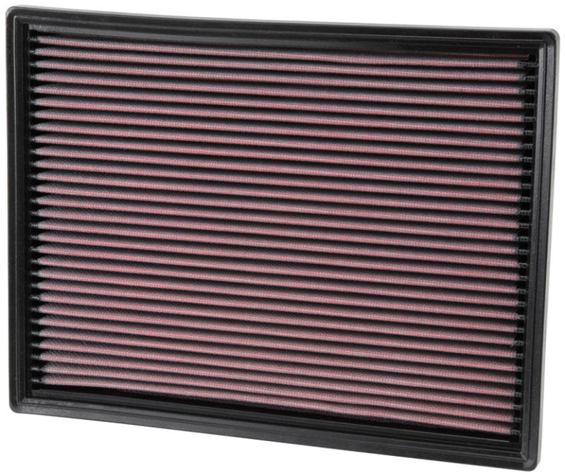 K&N Engineering 33-2703 High-Flow Drop-In Air Filter for Mercedes-Benz (1996-2003 Models)