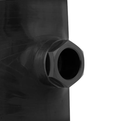 Mishimoto 3-Inch Black Silicone Coupler with 1/8-Inch NPT Bung for Automotive Cooling and Intake Systems