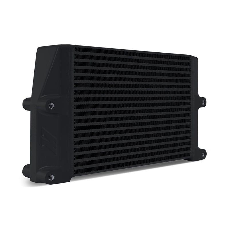 Mishimoto Heavy-Duty Oil Cooler - 10-inch Core with Black Powder Coat, Part Number MMOC-SSO-10BK