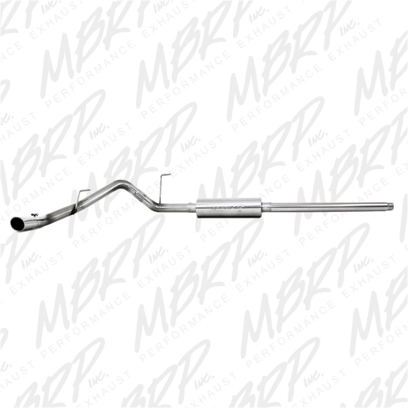 MBRP Armor Plus Series Cat Back Exhaust System for Ford F-150 (2004-2008) - Single Side Exit, 3 Inch Diameter with T409 Stainless Steel Tips