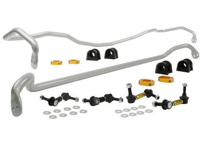 Whiteline 05-06 Subaru Legacy / 06-09 Legacy Spec.B Front and Rear Sway Bar Assembly Kit BSK014