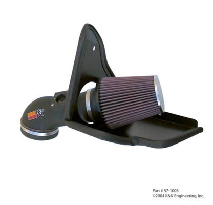 K&N Engineering 57-1003 Cold Air Intake Kit for BMW M3 (2001-2005) 3.2L F/I Performance System