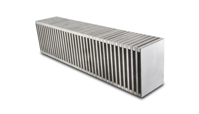 Vibrant Vertical Flow Intercooler Core 24 in. Wide x 6 in. High x 4.5 in. Thick for Automotive Turbo Systems