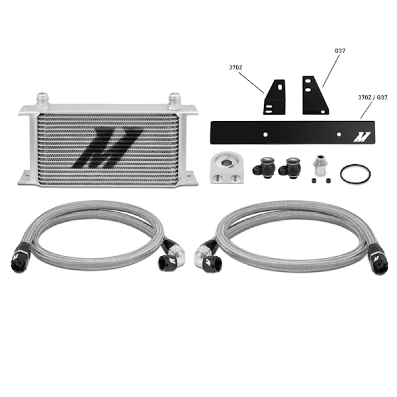 Mishimoto OEM-Style Oil Cooler Kit for Nissan 370Z (2009-2020) and Infiniti G37 (2008-2015) Coupe