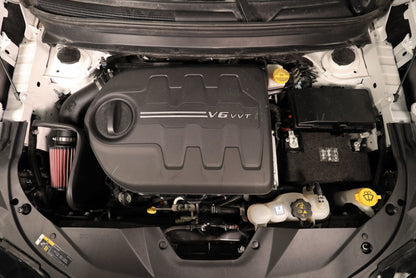 K&N Engineering 63-1585 AirCharger Performance Intake for Jeep Cherokee V6-3.2L