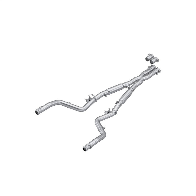 MBRP S7103304 Street Version Cat-Back Exhaust System for Dodge Challenger 5.7L, 6.2L, 6.4L HEMI