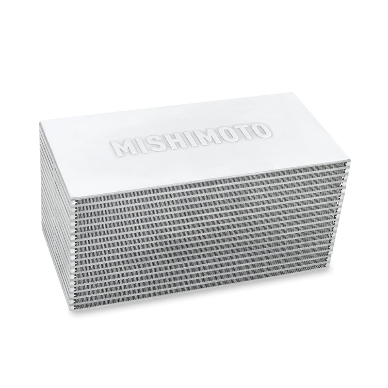 Mishimoto Universal Air-to-Water Intercooler Core - 12in x 6in x 6in, High-Performance Engineering for Automotive Applications