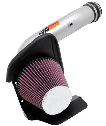 K&N Engineering 69-3528TS Silver Typhoon Cold Air Intake for 2010-2012 Ford Taurus 3.5L V6