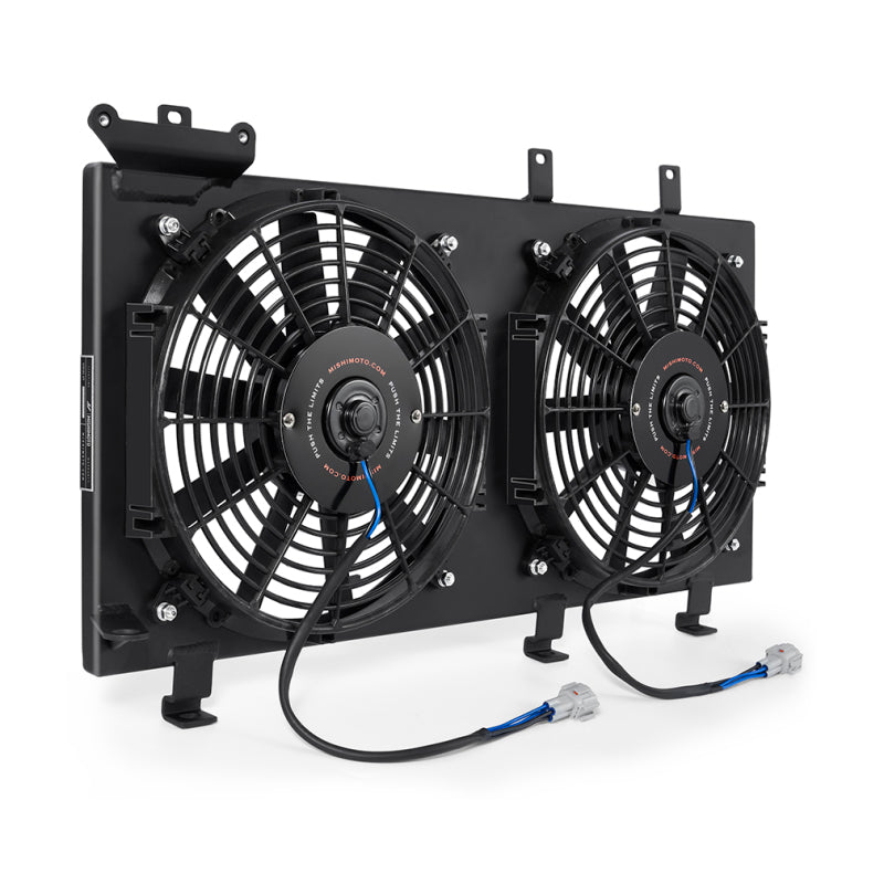 Mishimoto 01-07 Subaru WRX/STI PNP Aluminum Fan Shroud - Black
