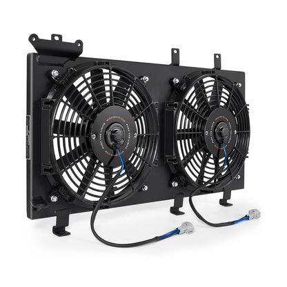 Mishimoto 01-07 Subaru WRX/STI PNP Aluminum Fan Shroud - Black