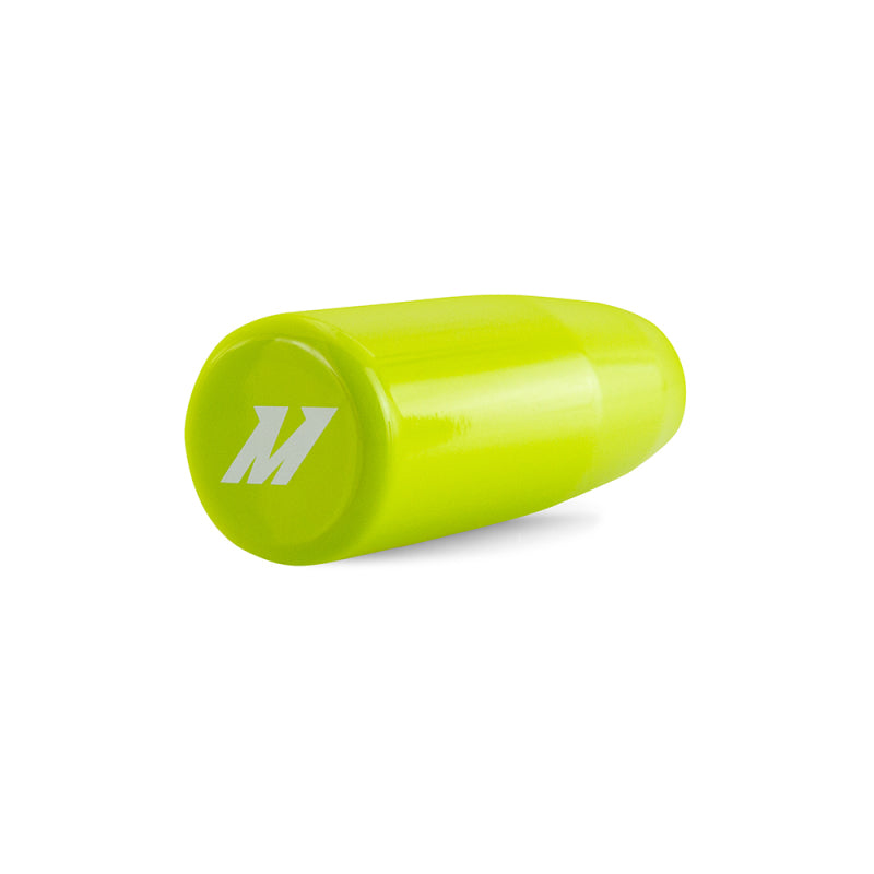 Mishimoto Neon Yellow Weighted Shift Knob - Precision Steel Gear Shifter Enhance Your Driving Experience