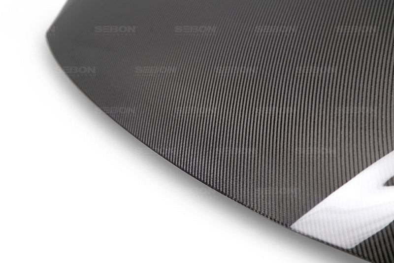 Seibon OEM Style Carbon Fiber Hood for 2016-2017 Honda Civic Coupe Sedan Hatchback