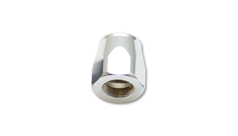 Vibrant Performance -6AN Aluminum Hose End Socket in Black for Automotive Applications