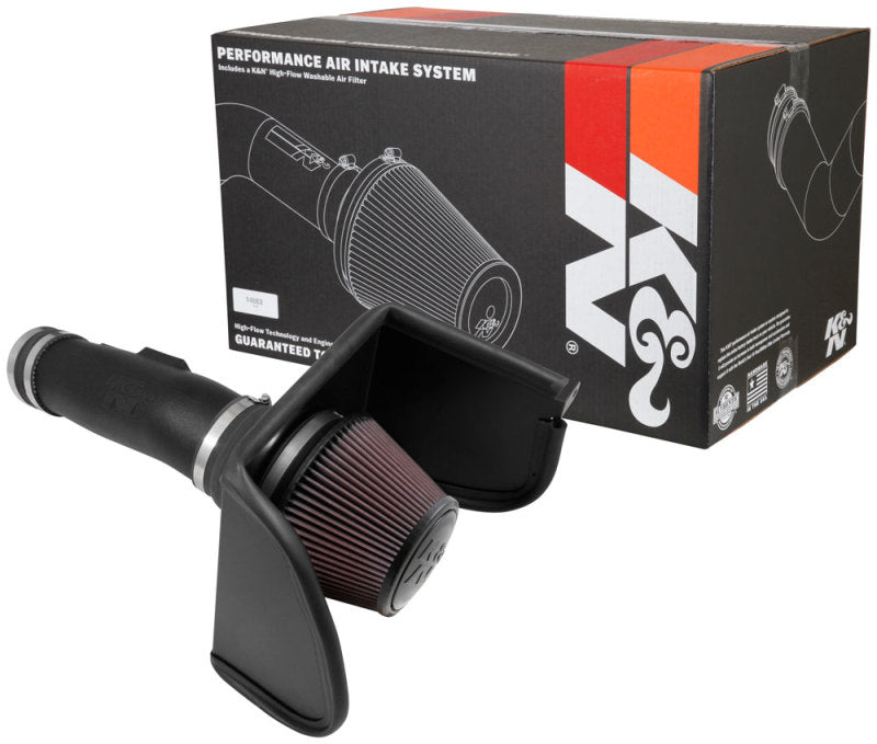 K&N 2017 Nissan Titan V8-5.6L F/I AirCharger Performance Intake System
