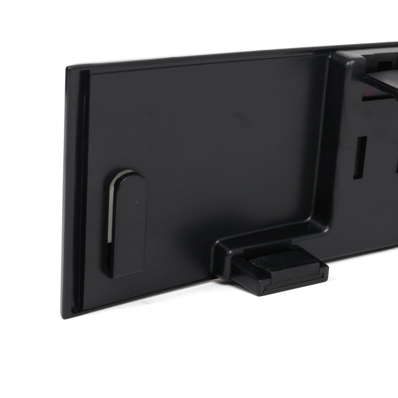 BLOX Racing 290mm Convex Mirror with Black Frame and Blue Tint