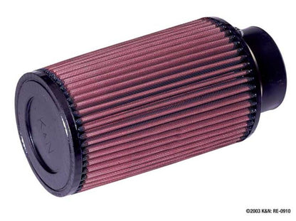 K&N Engineering Universal Rubber Air Filter 3-Inch Flanged for Automotive and Equipment Applications (Part No. RE-0910)