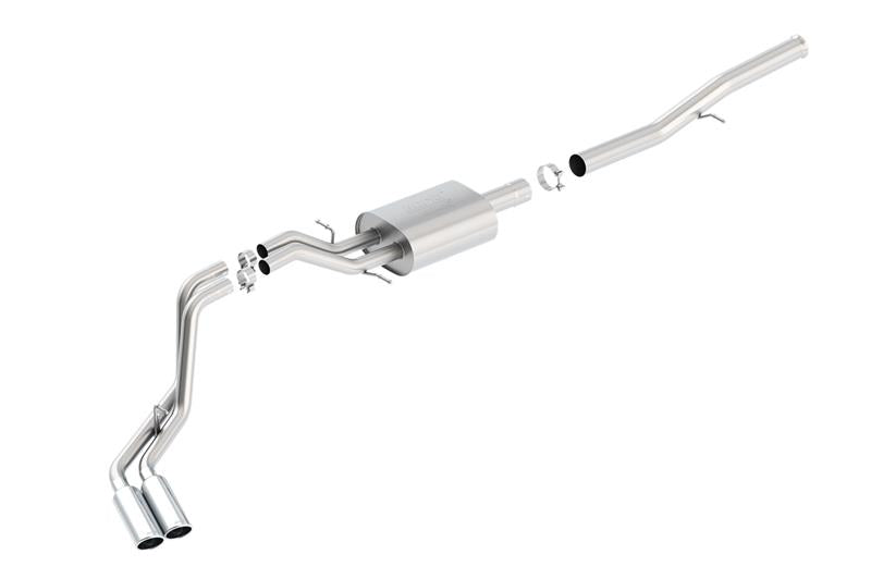Borla ATAK Cat-Back Exhaust System for Chevrolet Silverado 1500 & GMC Sierra 1500 (2014-2018)