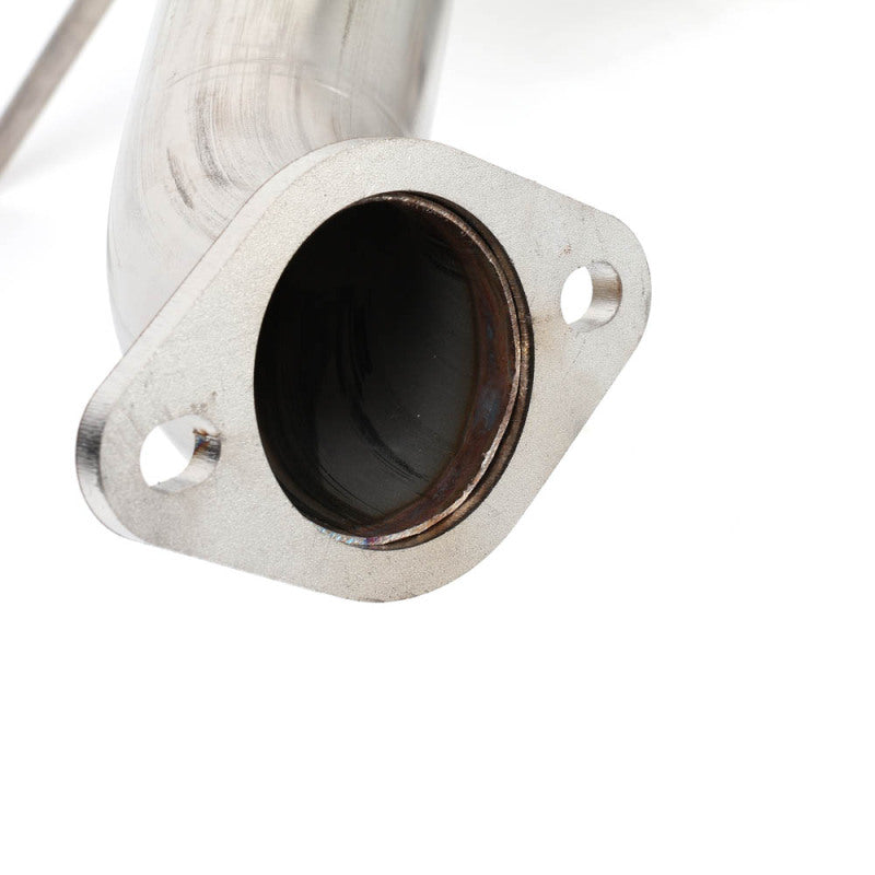 BLOX Racing 2022+ WRX Muffler Delete / Axle Back Single Wall 4-inch Polished Tips