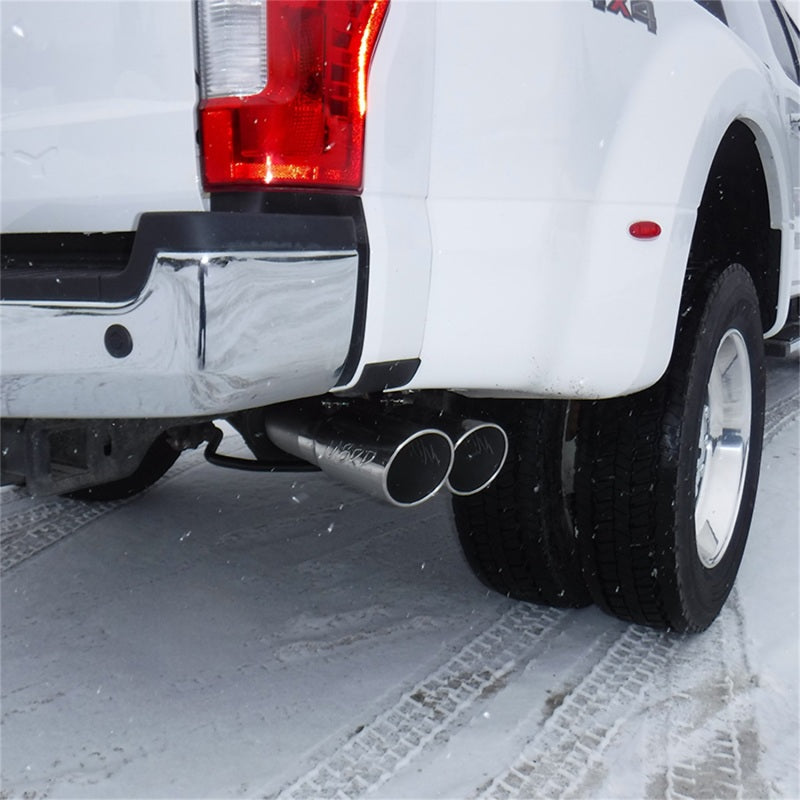 MBRP Armor Plus Series 4-Inch Exhaust System for 2017 Ford F-250/350 Super Duty with Dual Side Exit and T409 Stainless Steel Construction