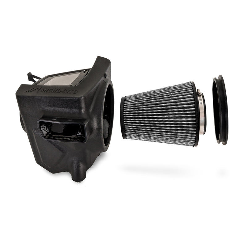 Mishimoto 2021+ Ford Bronco 2.7L Intake and Snorkel Bundle with Dry Washable Filter