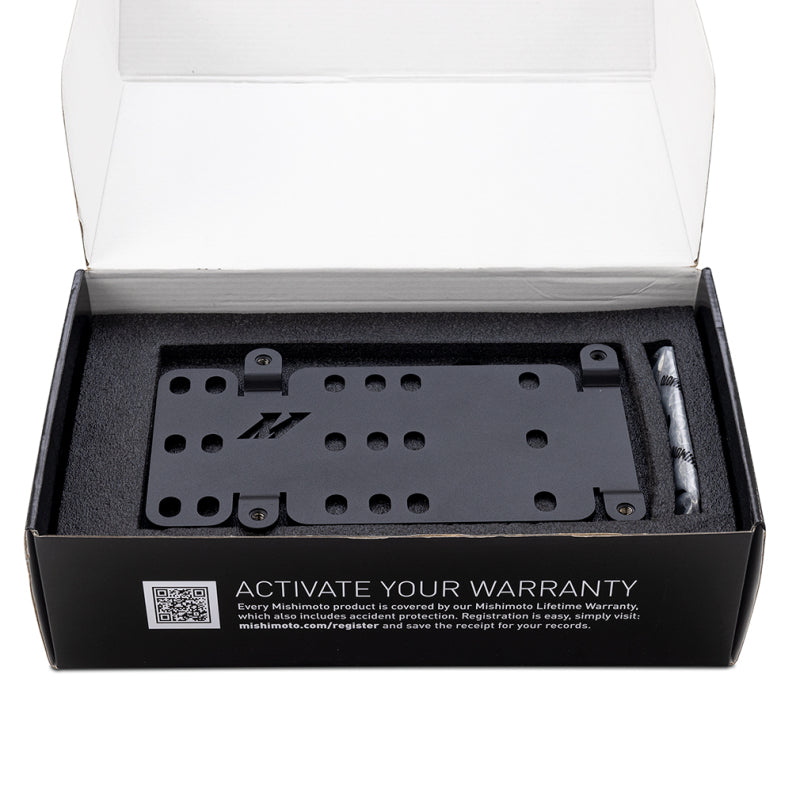 Mishimoto 2019+ Ram 2500/3500 License Plate Relocation Kit with Factory Tow Hook Mount