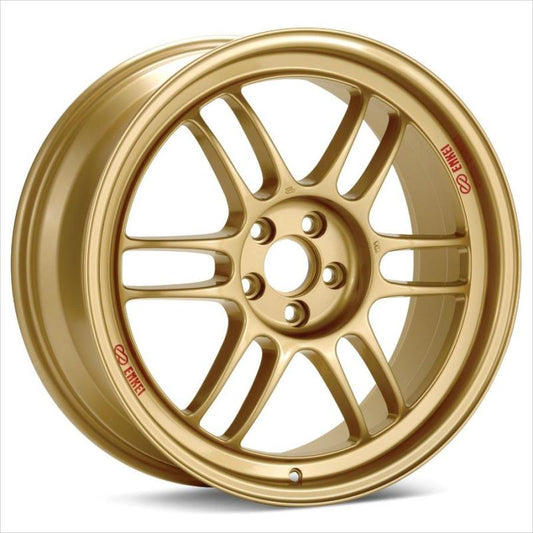 Enkei RPF1 18x9.5 Gold Wheel with 5x114.3 Bolt Pattern and +38mm Offset