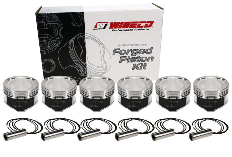 Wiseco K570M92 Forged Racing Pistons for Mitsubishi 3000GT 3.0L V6 – Set of 6
