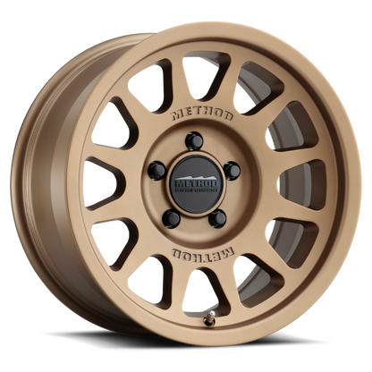 Method Wheels MR703 17x8.5-inch Bronze Off-Road Wheel with Bead Grip Technology