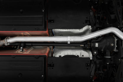 MBRP Armor Pro Series 3-Inch Cat-Back Exhaust System with Burnt Tips for Subaru BRZ and Toyota GR86