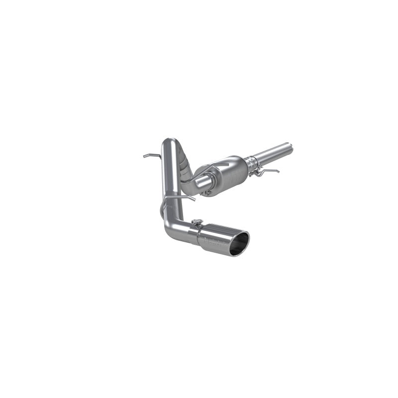 MBRP Armor Lite Series Cat Back Exhaust System for Chevy Silverado & GMC Sierra 1500 – 3 in. Single Side Exit with 4 in. Tip Part # S5080AL