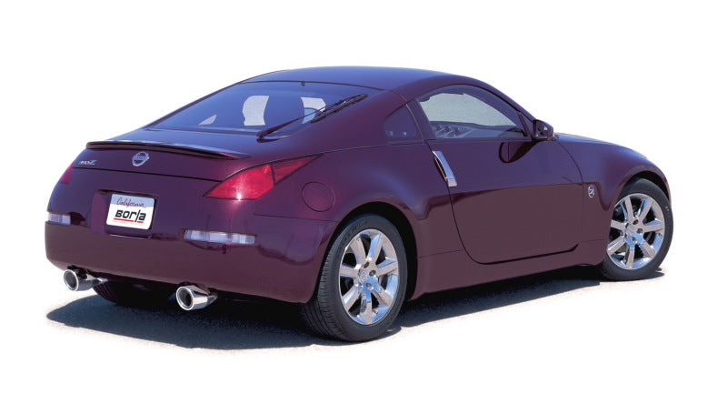 Borla Performance Industries True Dual Cat-Back Exhaust System for Nissan 350Z (Part #140045)