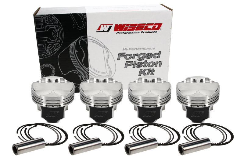 Wiseco K506M82 Professional Series Forged Toyota 4AG Piston Set - 82mm Bore, Sport Compact Performance