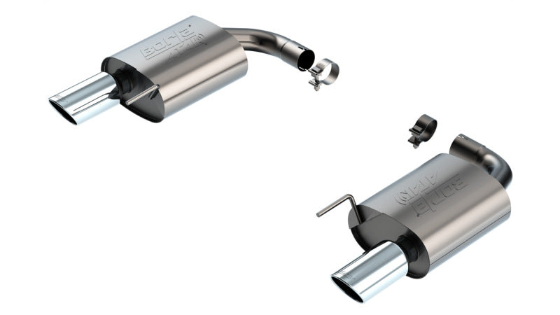 Borla ATAK Axle-Back Exhaust System for 2024 Ford Mustang GT 5.0L V8 – No Active Exhaust, Coupe & Convertible