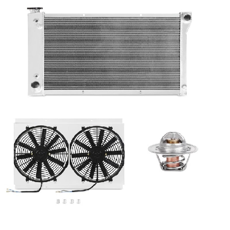 Mishimoto 1967-1969 Ford Mustang Cooling Package with Radiator, Fan Shroud, and Thermostat - Fits 4.7L and 5.8L Engines