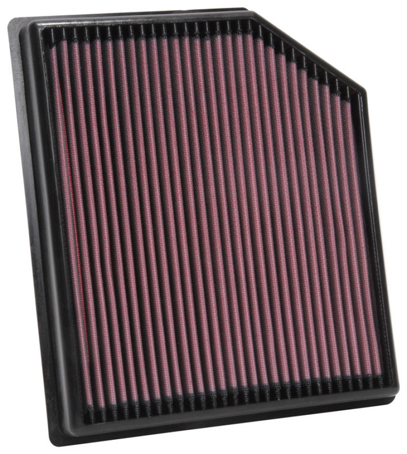K&N Engineering Part 33-5077 High-Flow Reusable Air Filter for Jeep Grand Cherokee and Dodge Durango