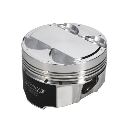 Manley Performance Mitsubishi 4B11 86.5mm Bore Turbo Tuff Piston Set with Rings (Part Number 614305CE-4)