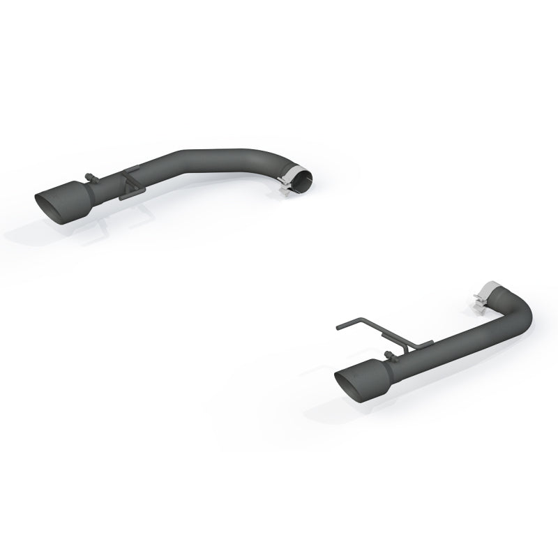 MBRP Armor BLK Series 2015-2017 Ford Mustang GT 2.5-Inch Axle Back Exhaust System with Black Coated Tips