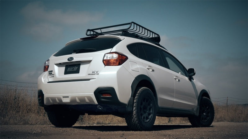Borla Performance Industries 11843 S-Type Axle-Back Exhaust System for 2013-2016 Subaru Impreza and 2013-2015 XV Crosstrek, 2.0L AWD, Single Right Rear Exit