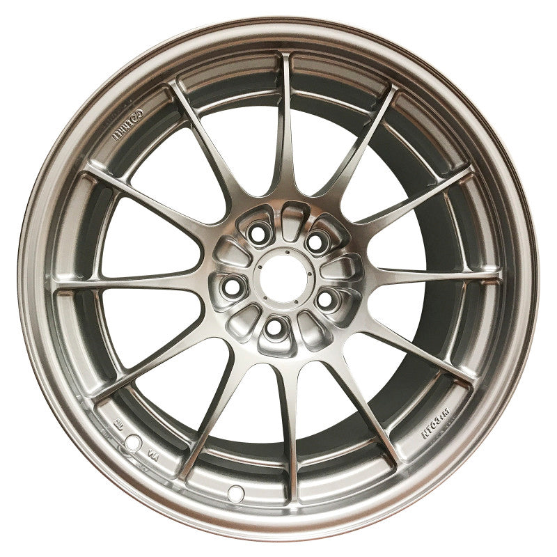 Enkei NT03+M 18x9.5 Silver Wheel with 5x108 Bolt Pattern and +40mm Offset