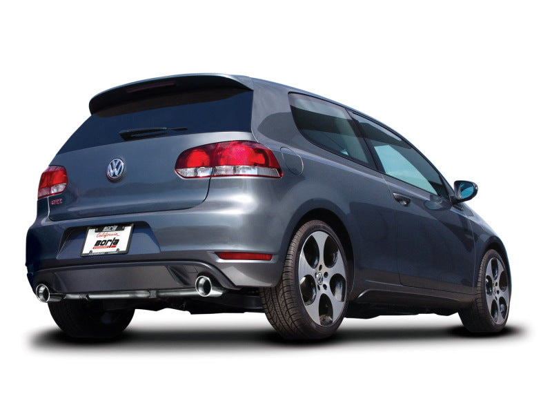Borla S-Type Cat-Back Exhaust System for 2010-2014 Volkswagen GTI 2.0L 4-Cylinder