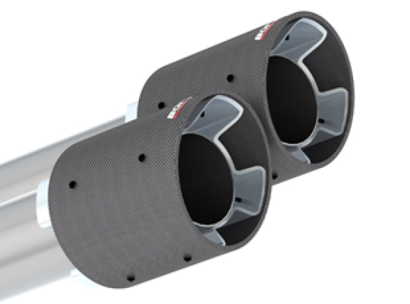 Borla ATAK Cat-Back Exhaust System for 2020-2023 Ford Explorer ST & Lincoln Aviator with Carbon Fiber Tips