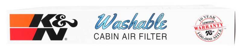 K&N Engineering Cabin Air Filter VF3019 for BMW X5 and X6 – Washable, Reusable, Long-Lasting Protection