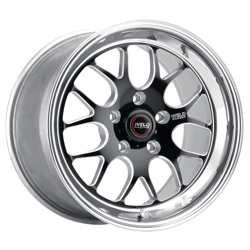 Weld S77 18x5 Inch Black Modular Wheel with 5x120mm Bolt Pattern and High Pad Fitment
